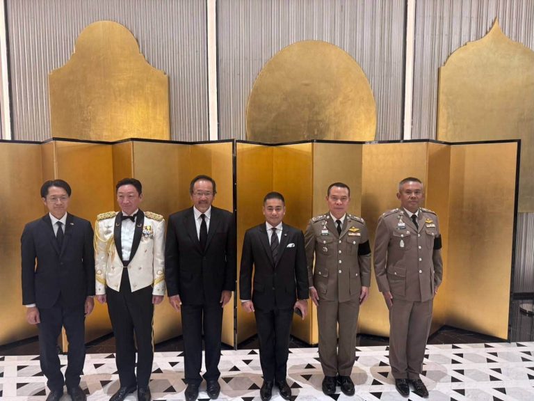 พล.ต.ต.พงษ์สยาม มีขันทอง รอง ผบช.ทท. เข้าร่วมงานเลี้ยงรับรองวันกองกำลังป้องกันตนเองญี่ปุ่น